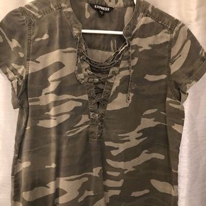 Camo top